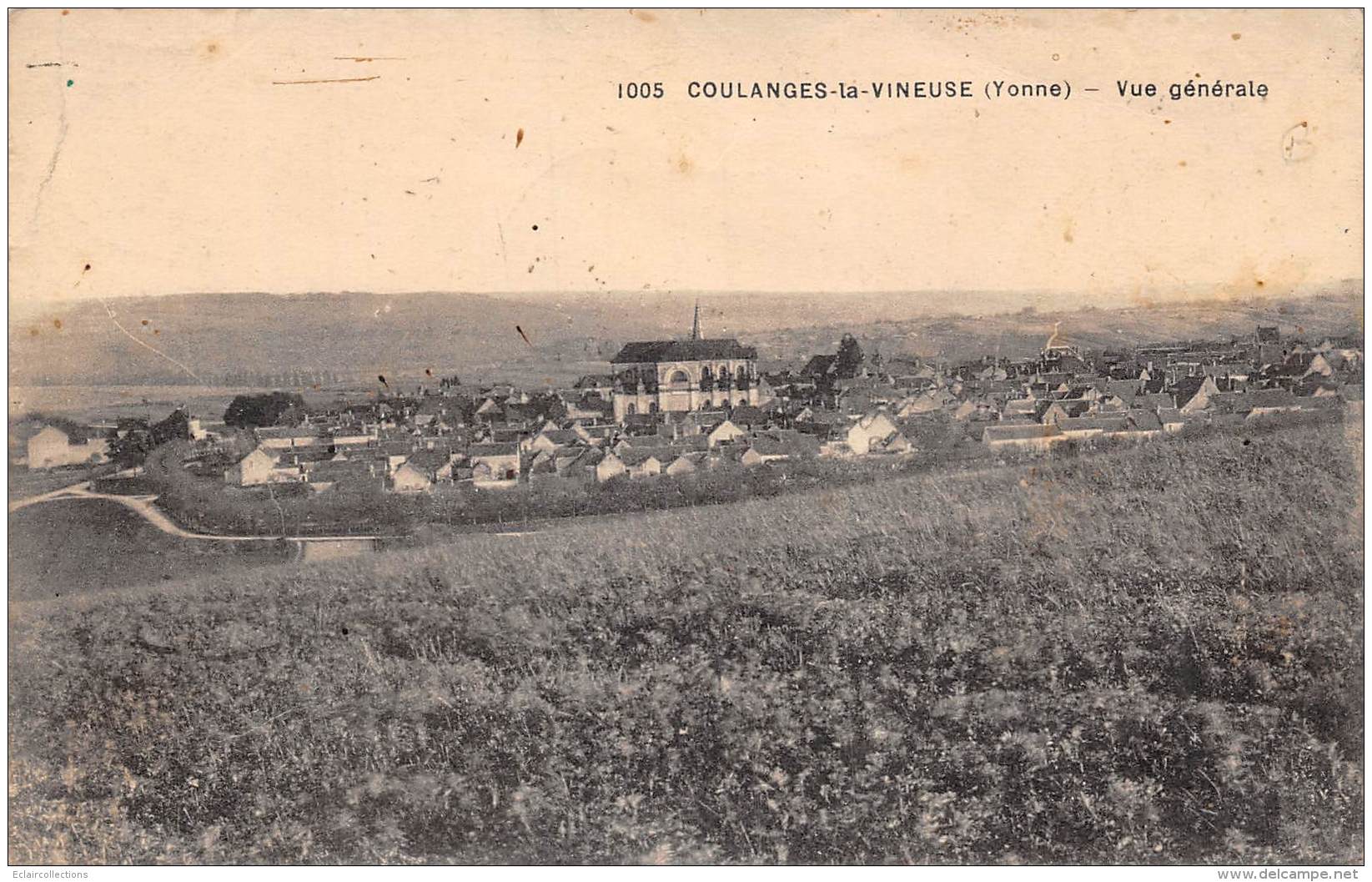 Coulanges La Vineuse      89      Vue Générale     ( Voir Scan) - Coulanges La Vineuse