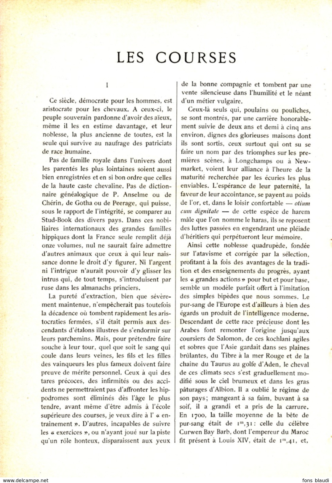 1903 - Avenel - Les Courses (hippodrome, Bookmakers, Pelousard Etc ...) - Article De 17 Pp. Et 10 Photo - FRANCO DE PORT - Reiten