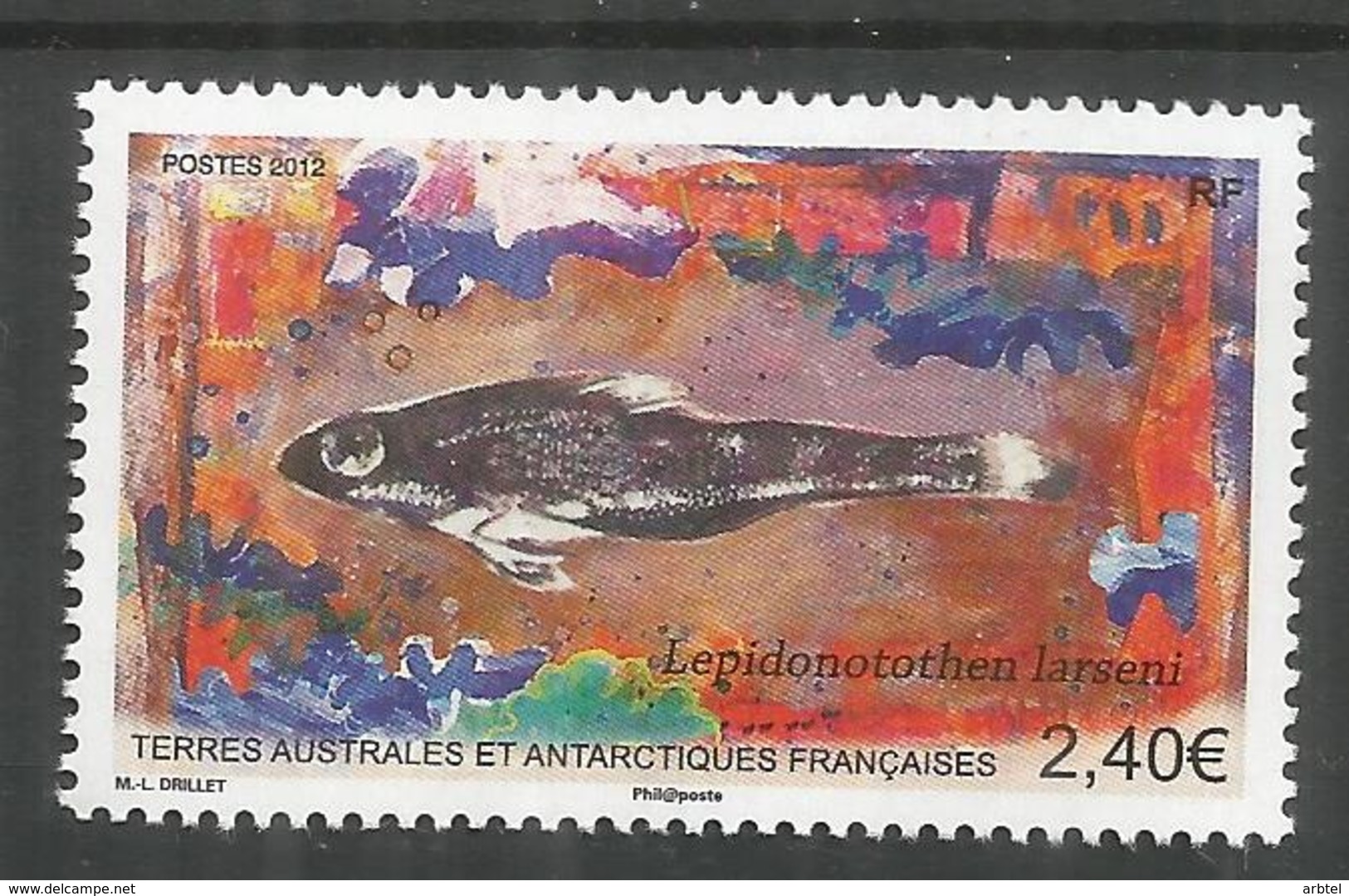 TAAF ANTARTCTIC ANTARTIDA POLO SUR PEZ FISH FAUNA - Faune Antarctique