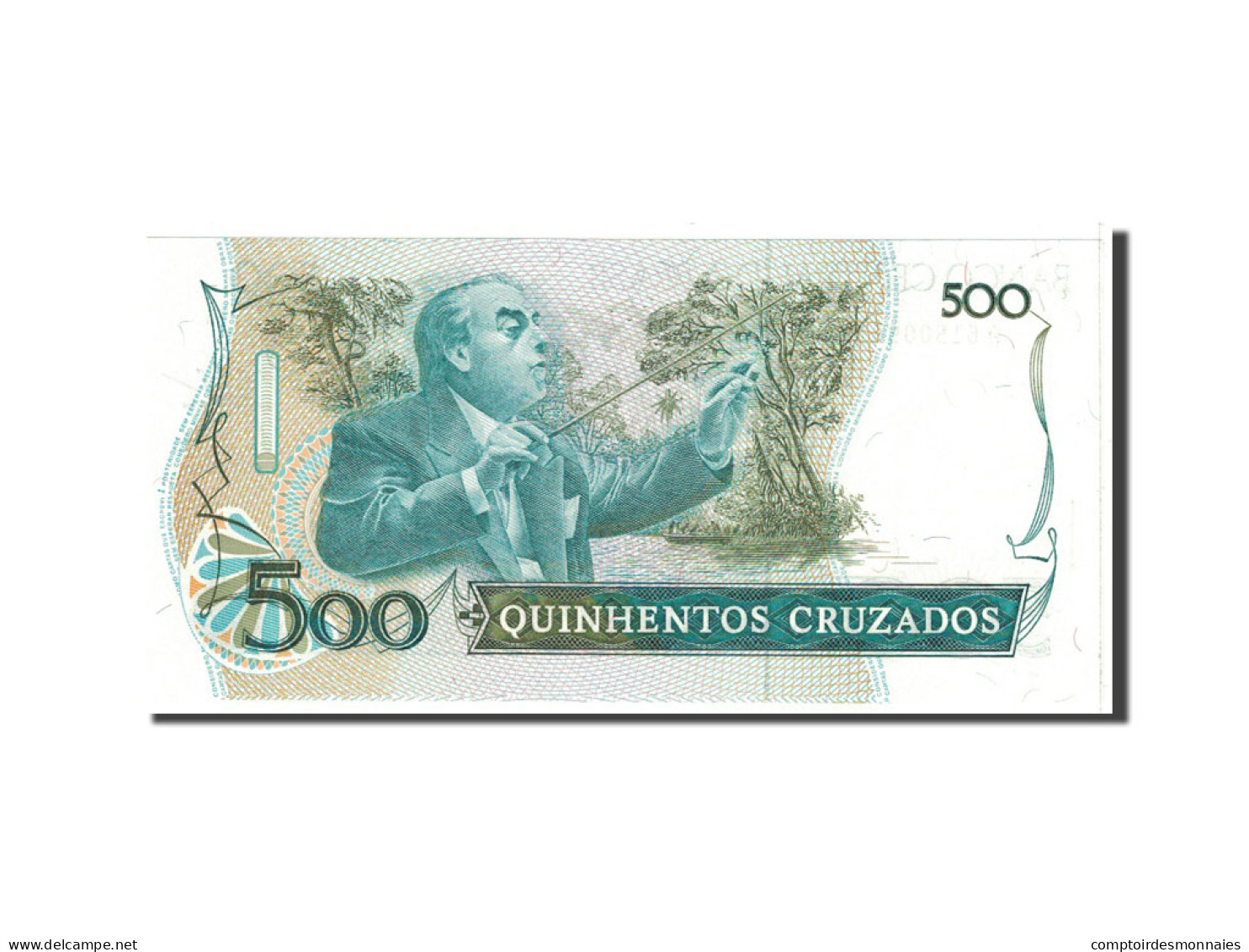 Billet, Brésil, 500 Cruzados, 1987, Undated, KM:212c, NEUF - Brésil