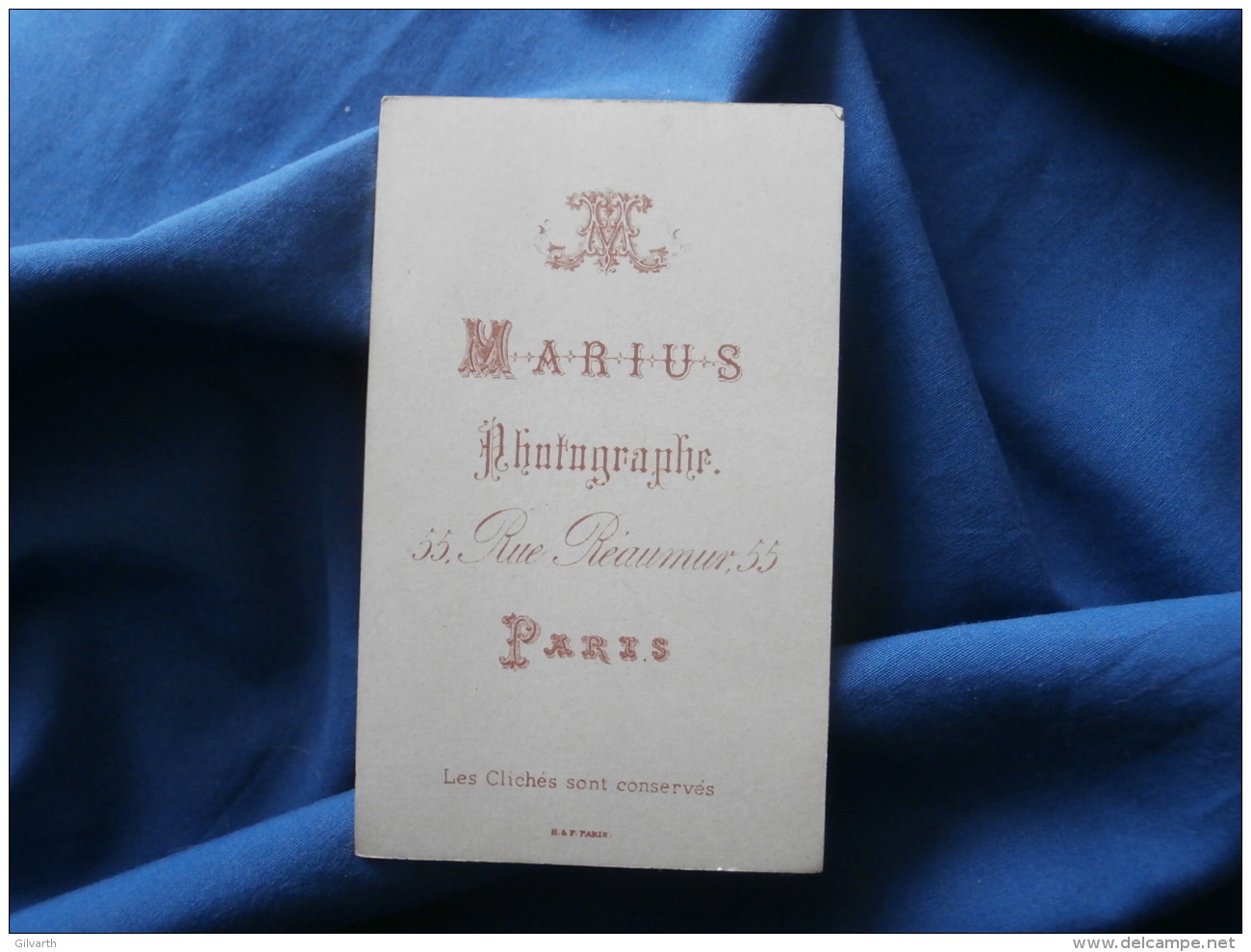 Photo CDV Marius à Paris - Petit Garçon En Robe  Vers 1885-90 L289 - Antiche (ante 1900)