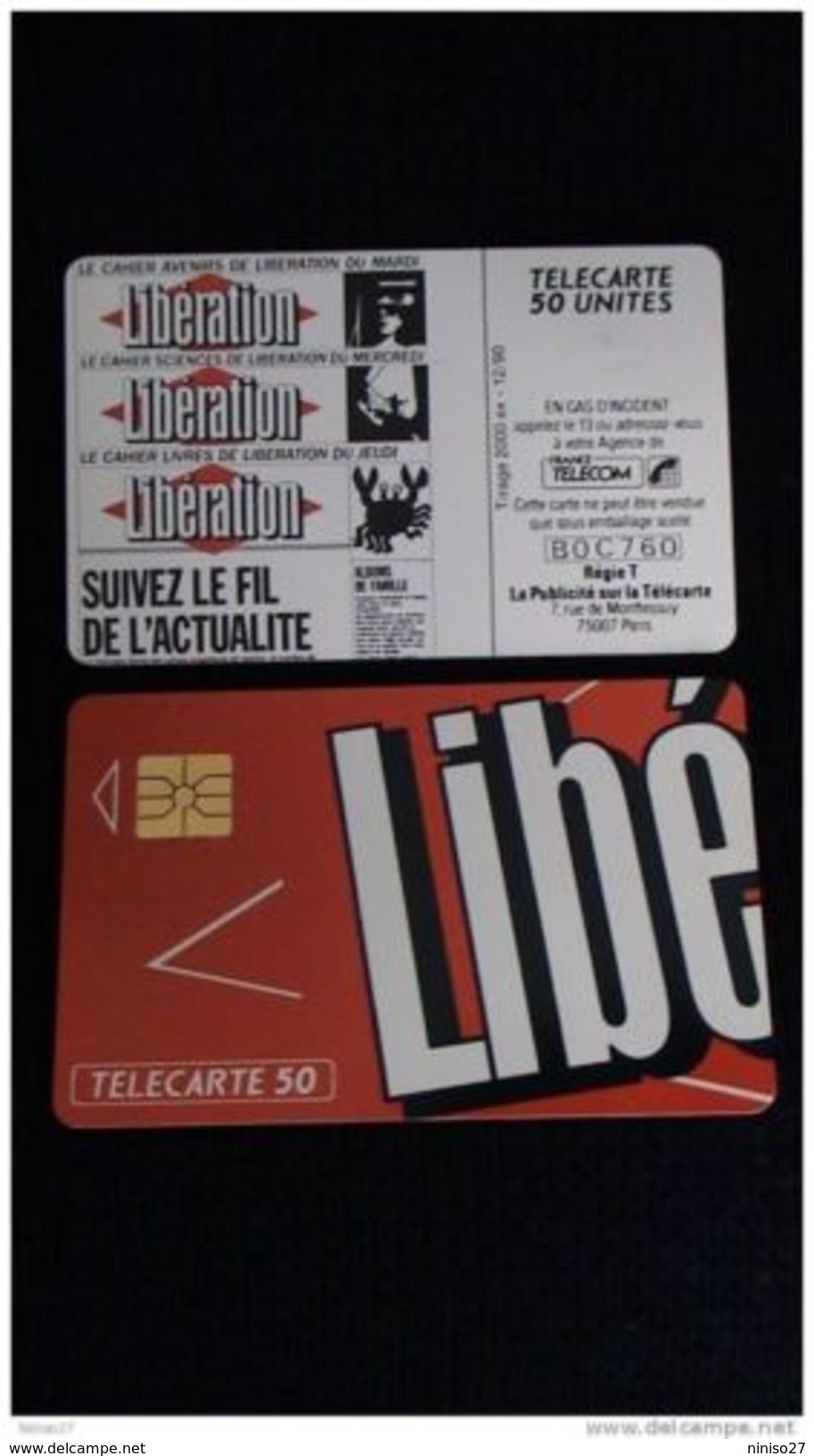 TELECARTE LIBE ROUGE - Privat