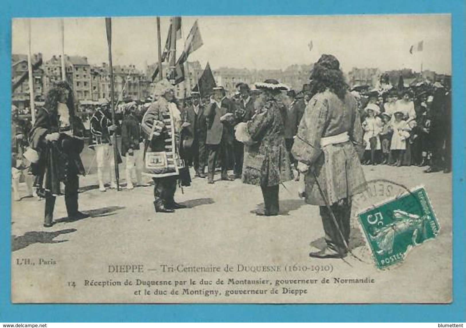 CPA 14 - Tri-Centenaire De DUQUESNE 1610-1910  DIEPPE 76 - Dieppe