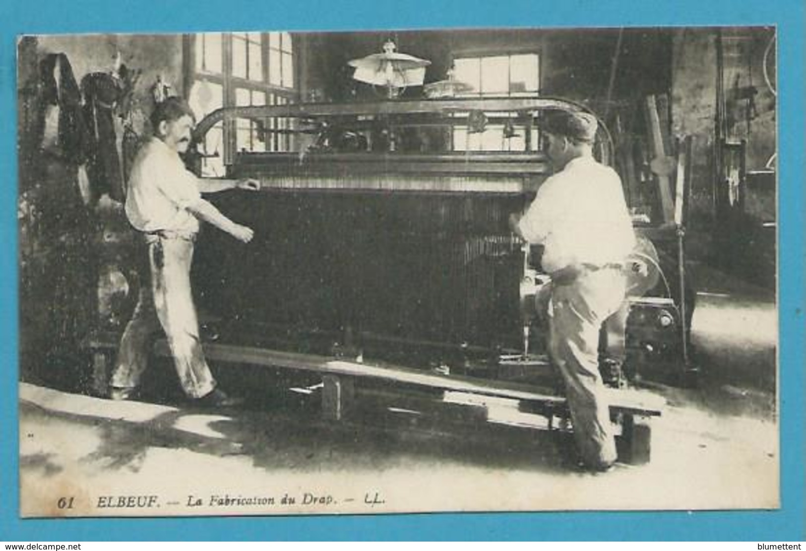 CPA 61 - Métier Ouvrier Fabrication Du Drap ELBEUF 76 - Elbeuf