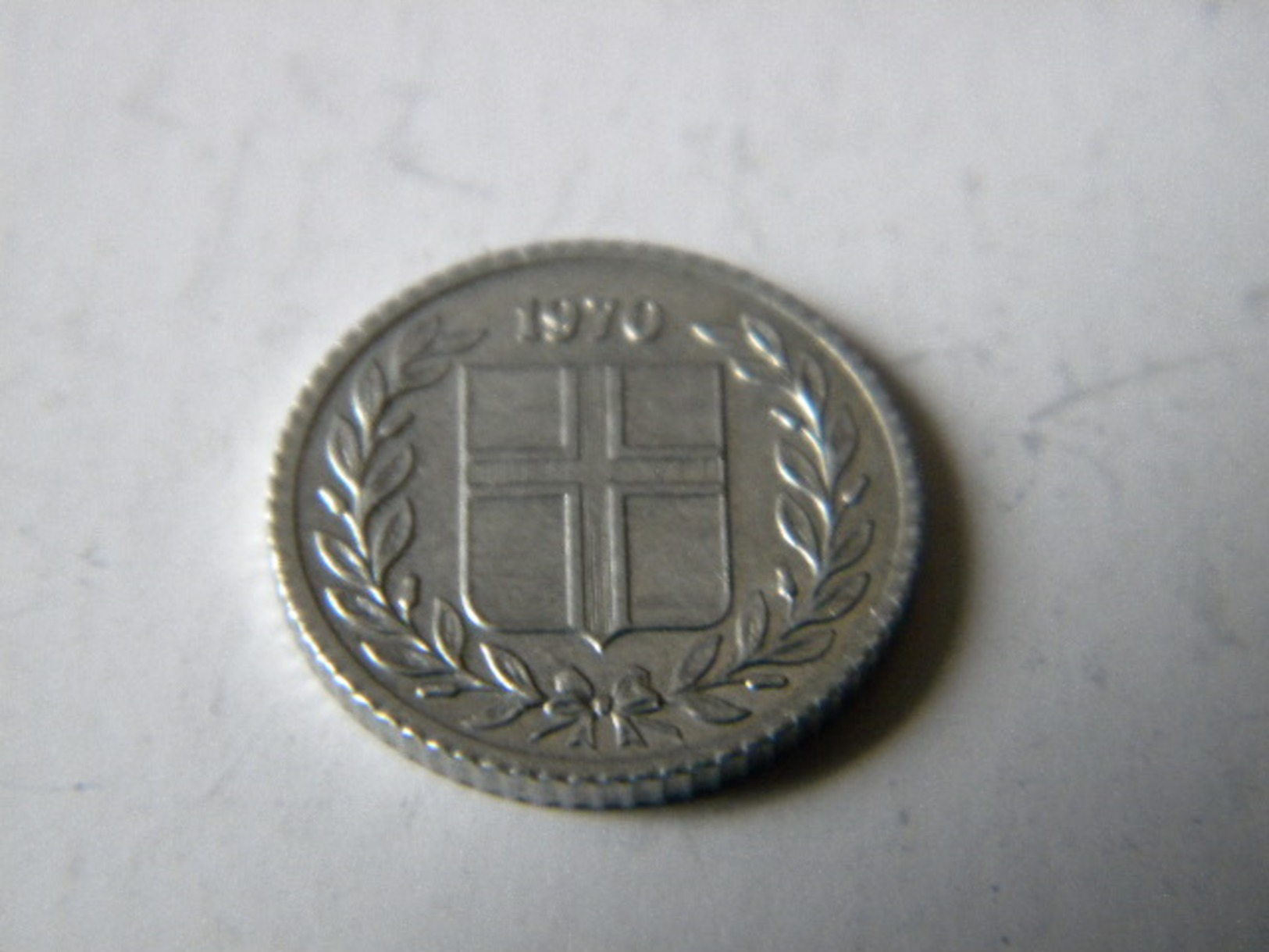 ISLANDE - 10 AURAR 1970. - Islande