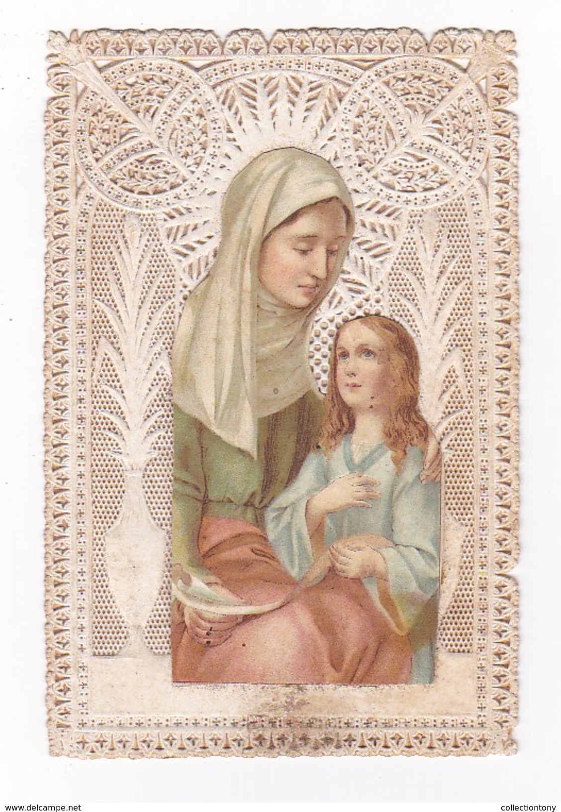 Santini - Sant'Anna - Mis.7,5x11,5 (n°19) - Devotieprenten