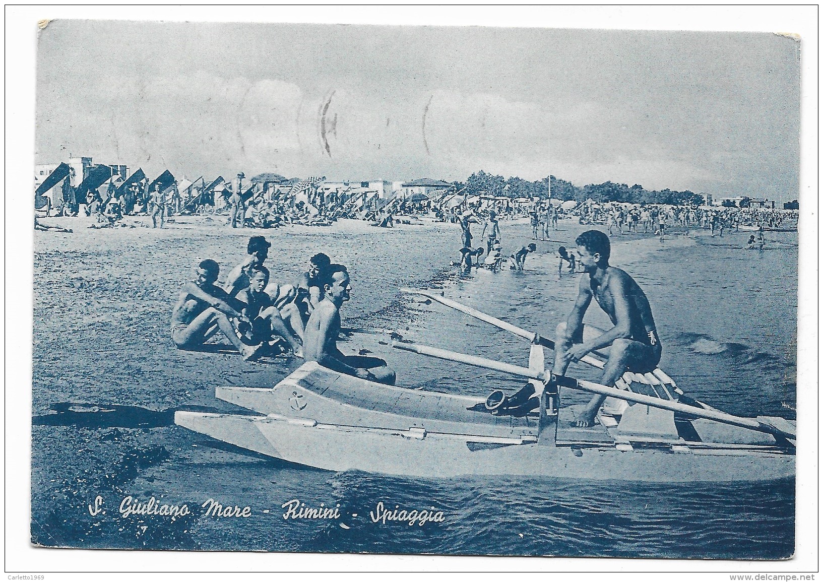 S.GIULIANO MARE - SPIAGGIA  VIAGGIATA FG - Rimini