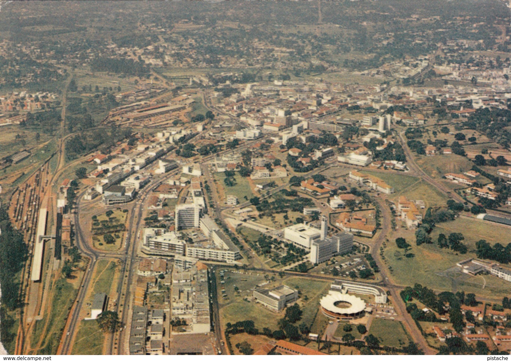 Africa Afrique Uganda Ouganda - Kampala - Aerial View - 2 Scans - Uganda