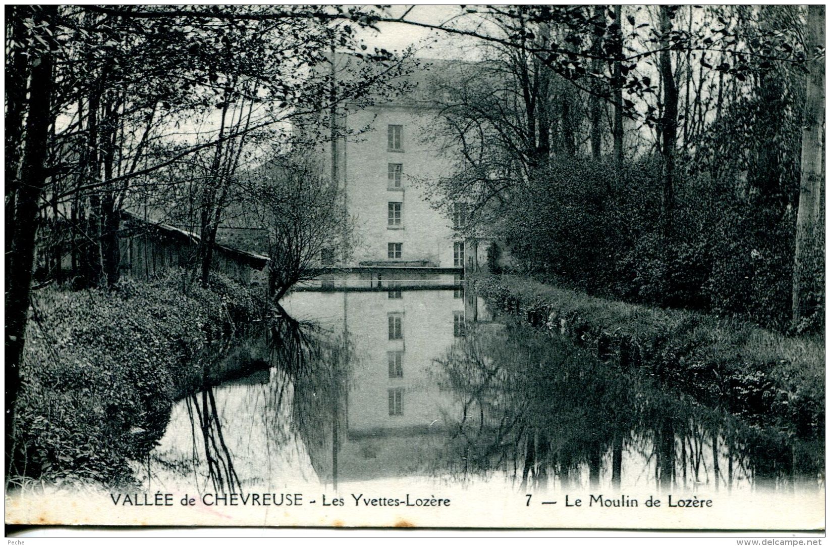 N°113 M -cpa Les Yvettes Lozère -le Moulin De Lozère- - Moulins à Eau