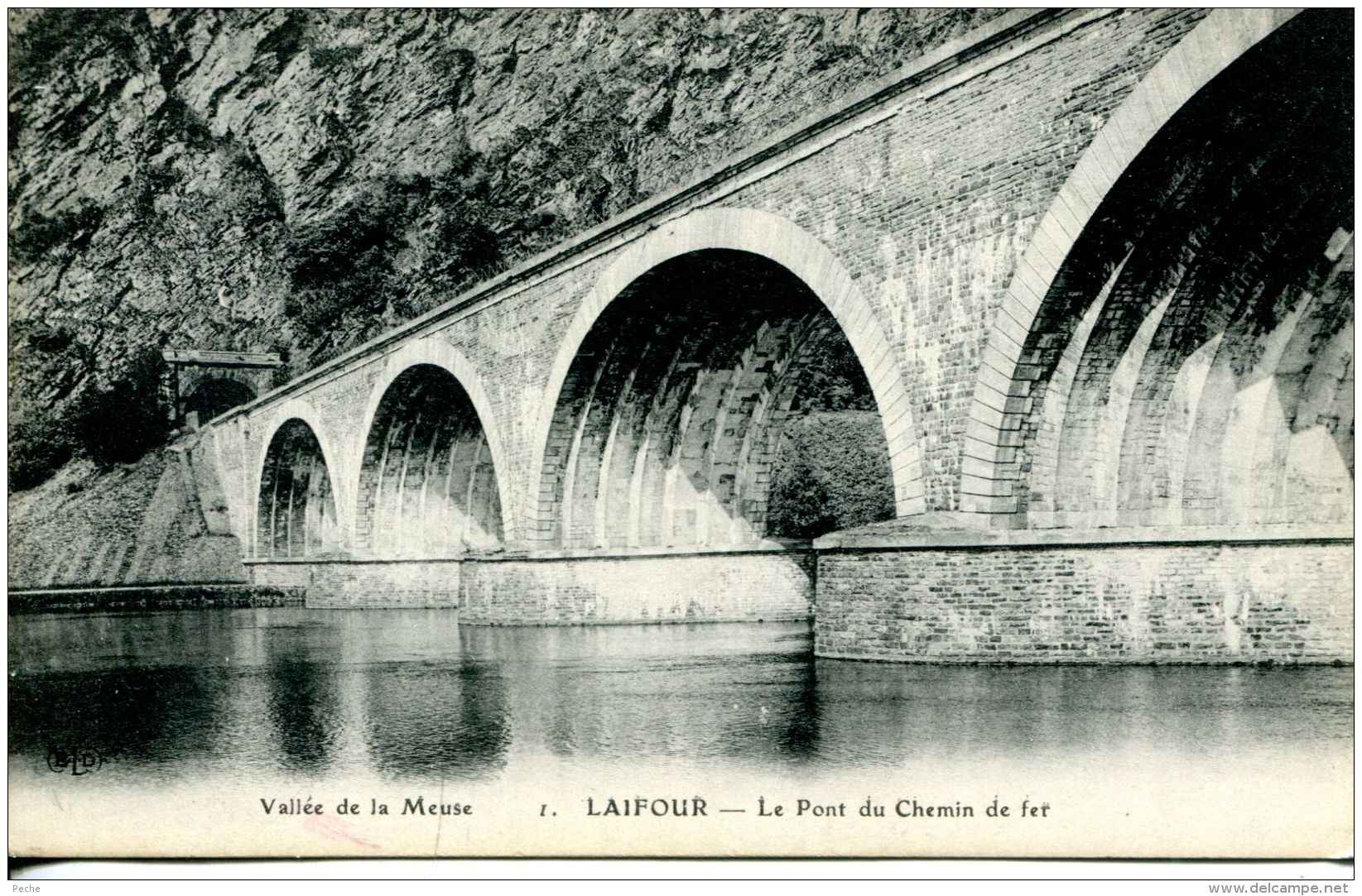 N°114 M -cpa Laifour -le Pont De Chemin De Fer- - Ouvrages D'Art