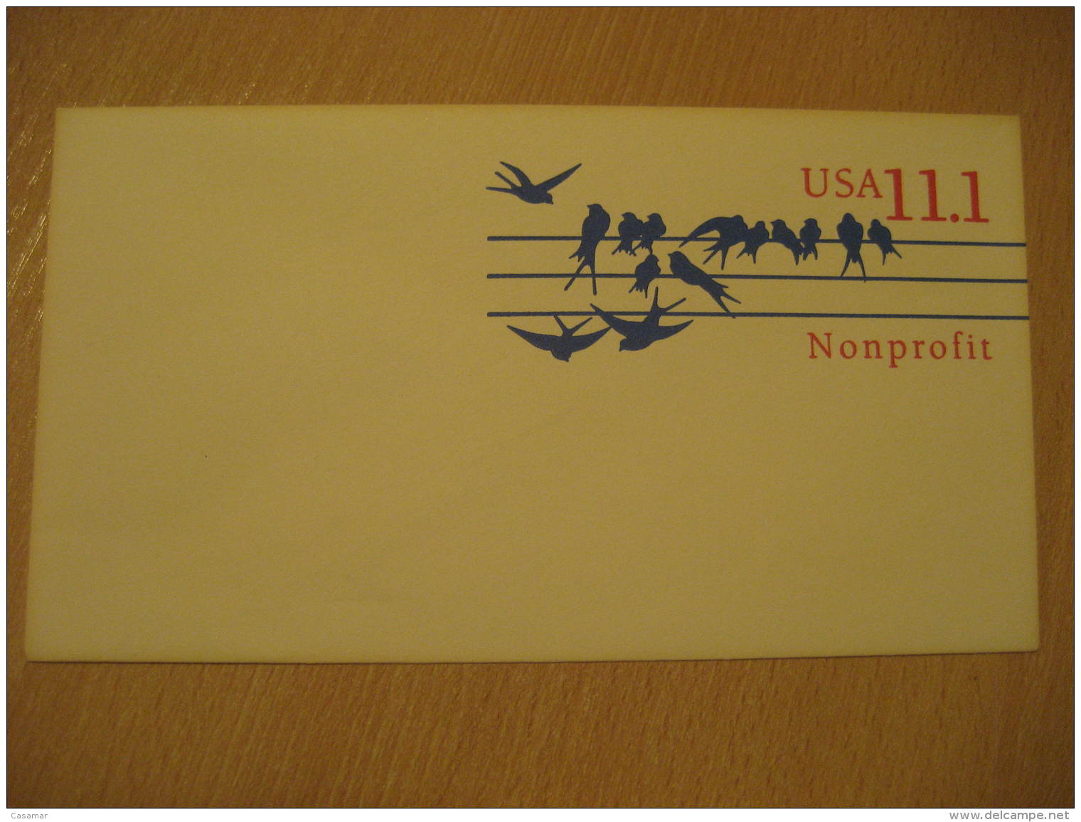 SWALLOW HIRONDELLE GOLONDRINA Swallows Postal Stationery Cover USA - Schwalben