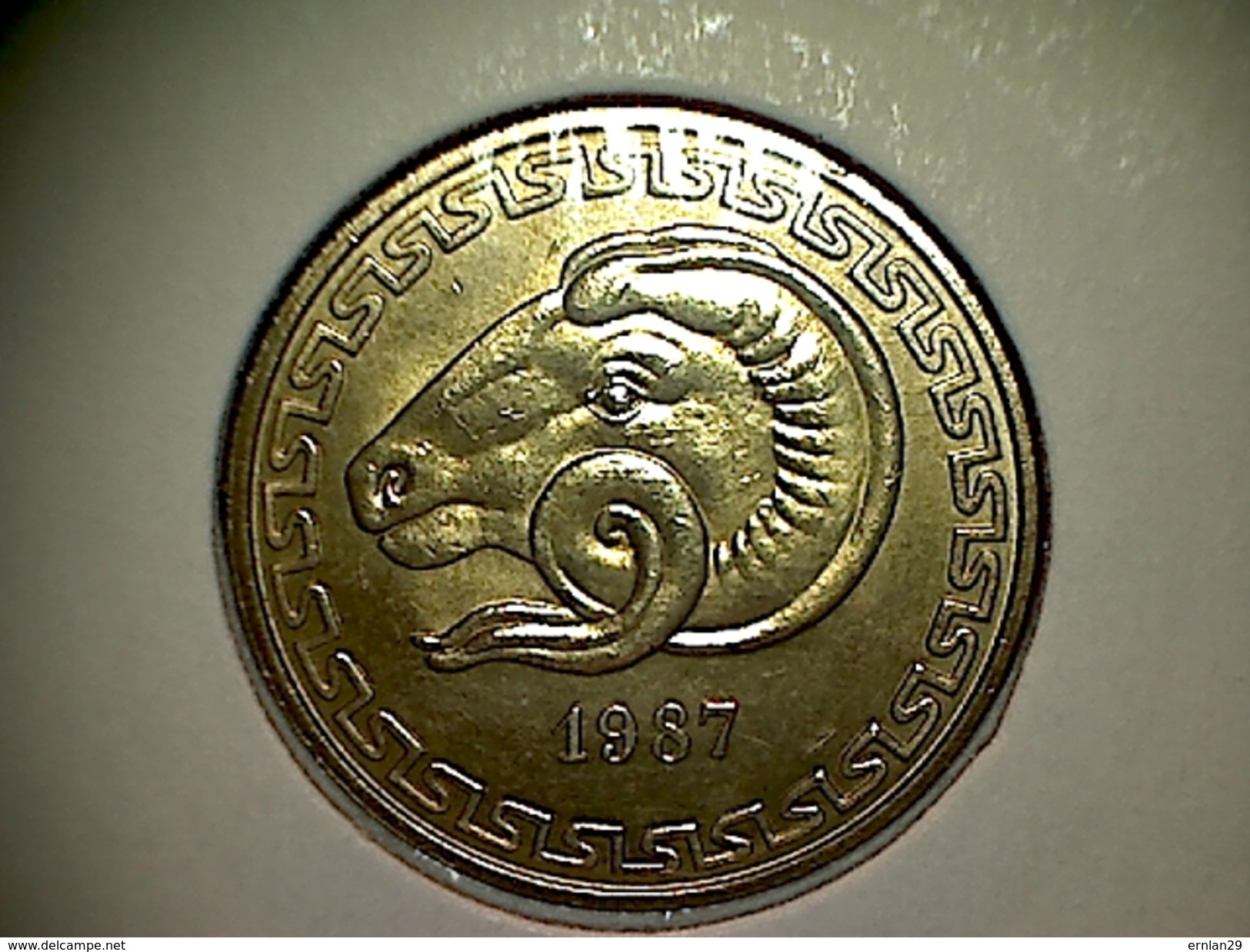 Algerie 20 Centimes 1987 - Argelia