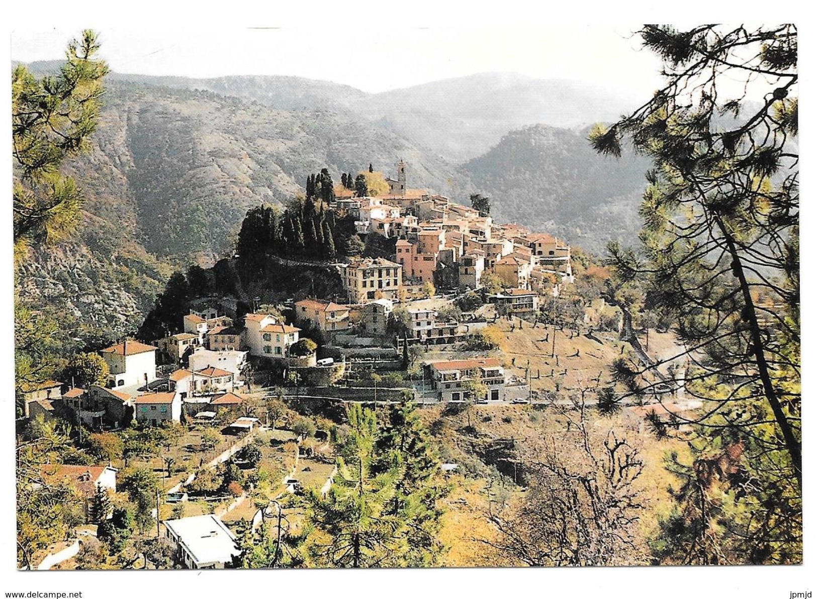 06 - COARAZE - Vue Générale - Village Du Haut Paillon - Photo Pierre Le Sergent - 1992 - Autres & Non Classés