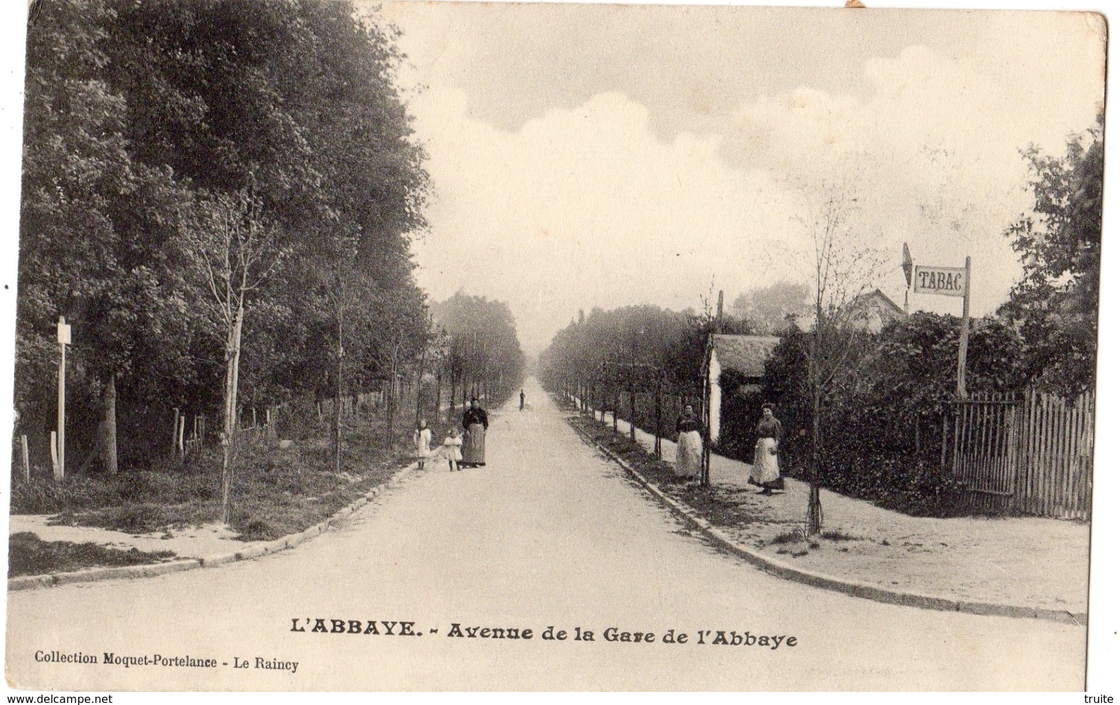 AULNAY-SOUS-BOIS L'ABBAYE AVENUE DE LA GARE DE L'ABBAYE - Aulnay Sous Bois