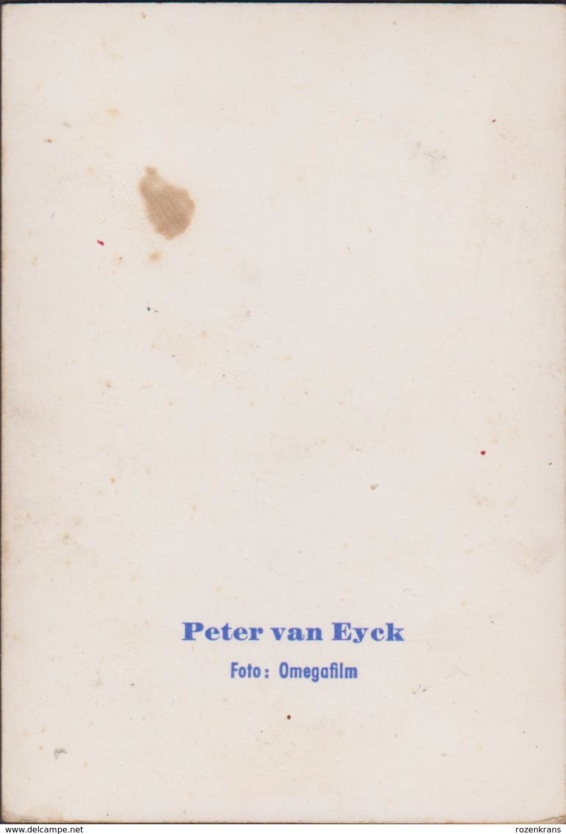 Old Chromo GERMAN Artist PETER VAN EYCK Artiest Film Star Filmster Movie Cine Cinema DEUTSCHER Filmschauspieler - Artistes