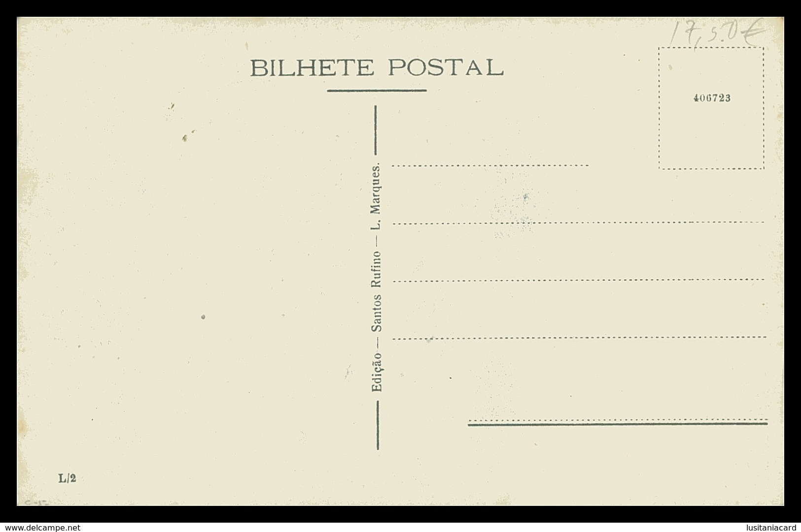 ILHA DE MOÇAMBIQUE - Fazenda E Velho Templo  ( Ed. Santos Rufino Nº L/2)) Carte Postale - Mozambico