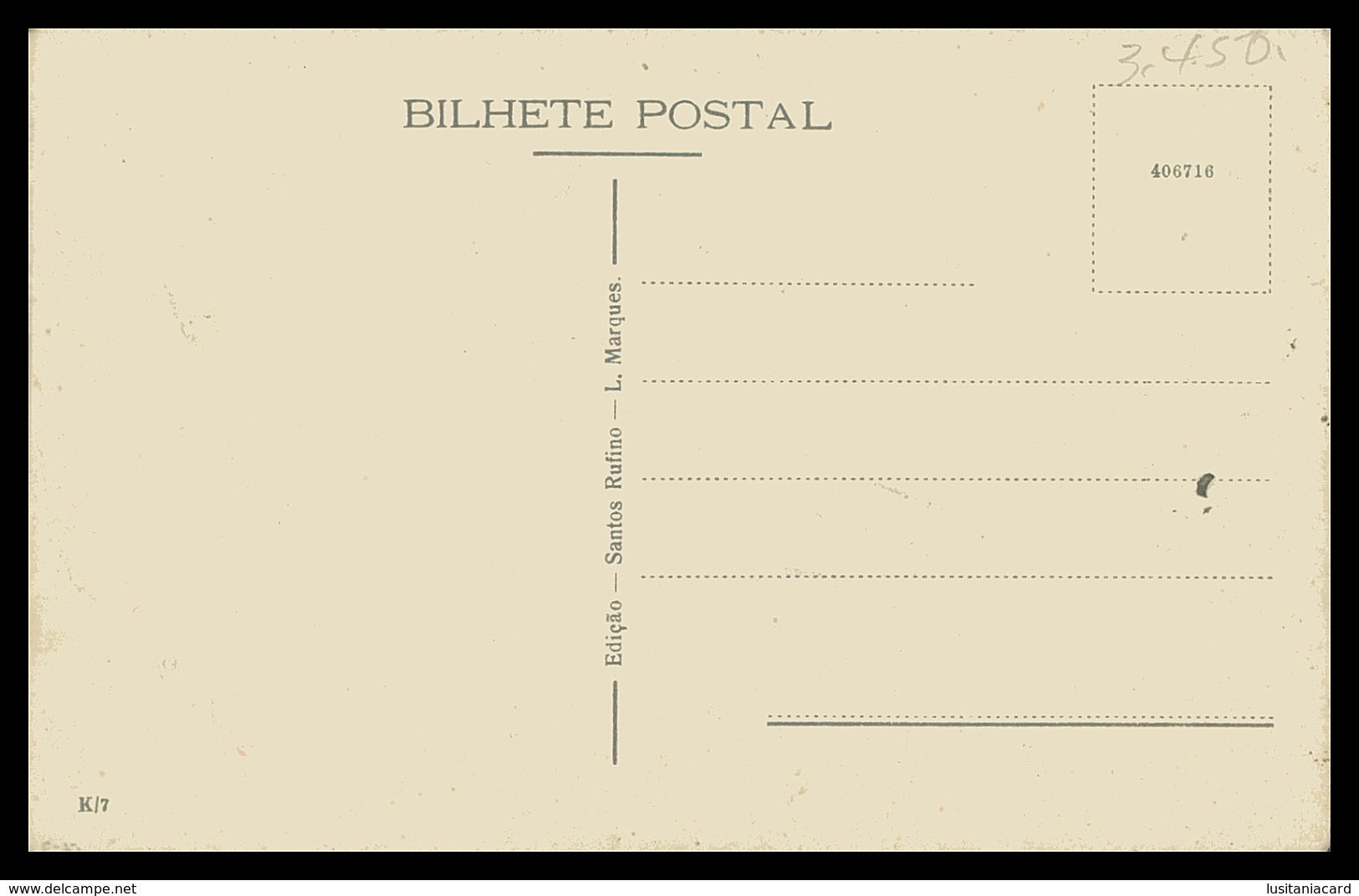 ILHA DE MOÇAMBIQUE - HOSPITAIS - Hospital  ( Ed. Santos Rufino Nº K/() Carte Postale - Mozambico