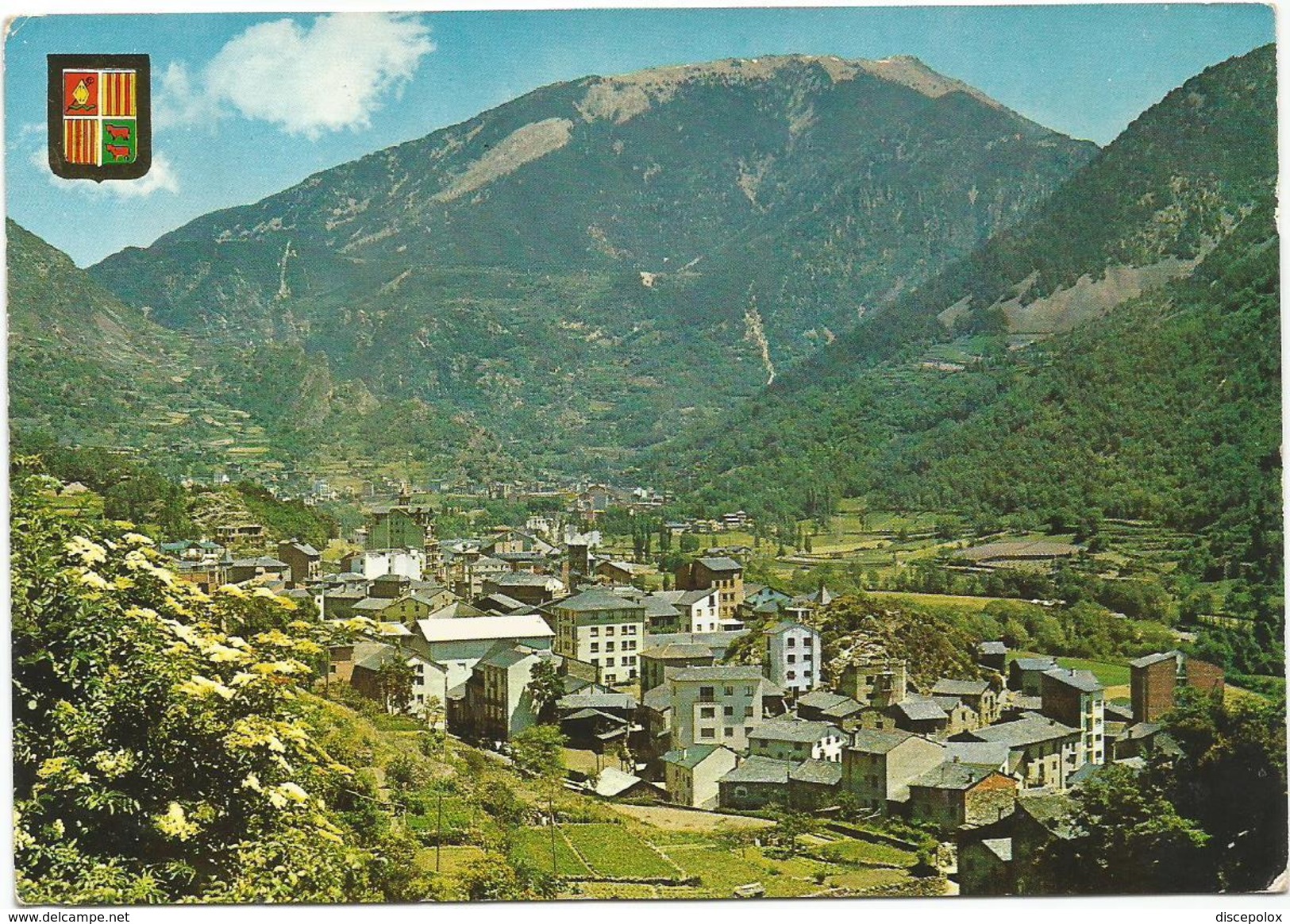 T1206 Andorra La Vella - Vista General / Viaggiata 1966 - Andorra