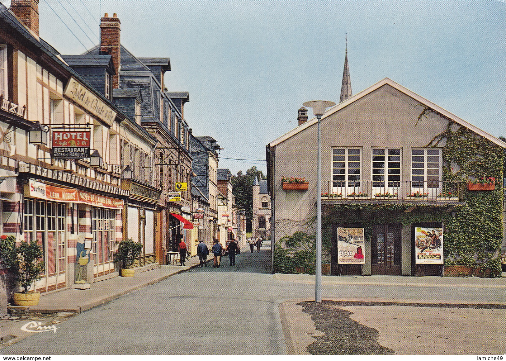 AUFFAY LA SALLE DES FETES,L'HOTEL DE L'AIGLE D'OR ( Affiche De Cinéma) - Auffay