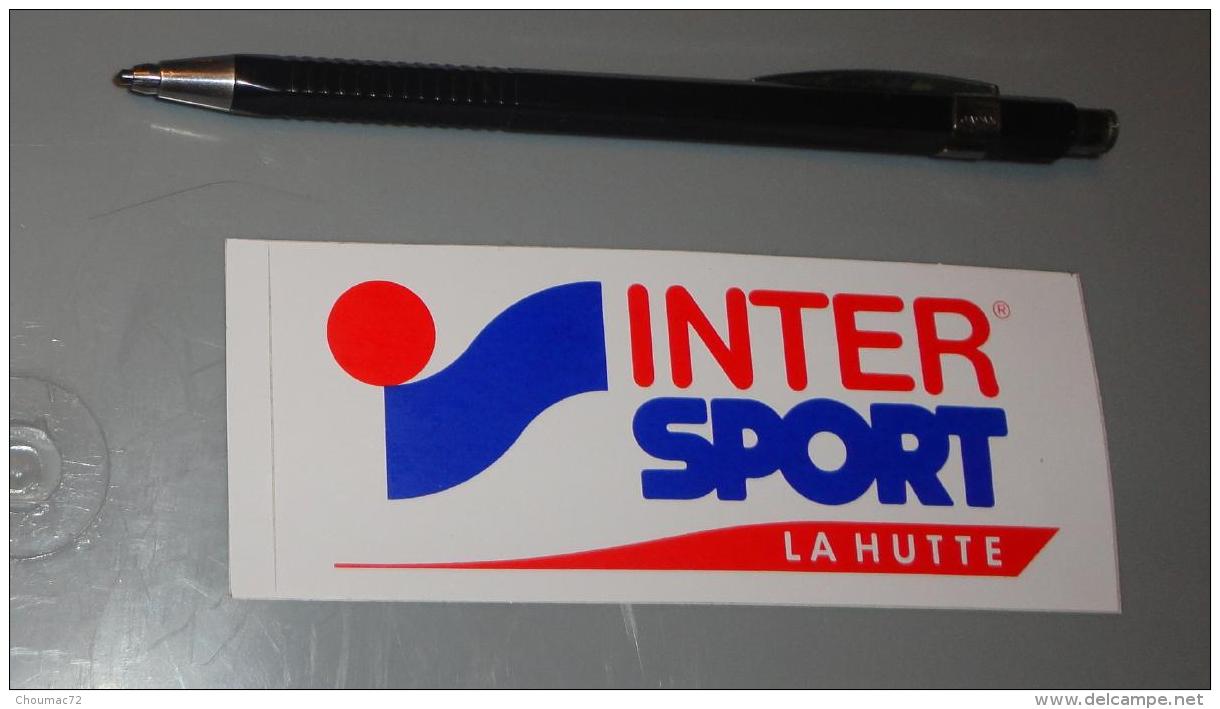 Autocollant 039, Sport Marque Magasin Inter Sport La Hutte - Stickers