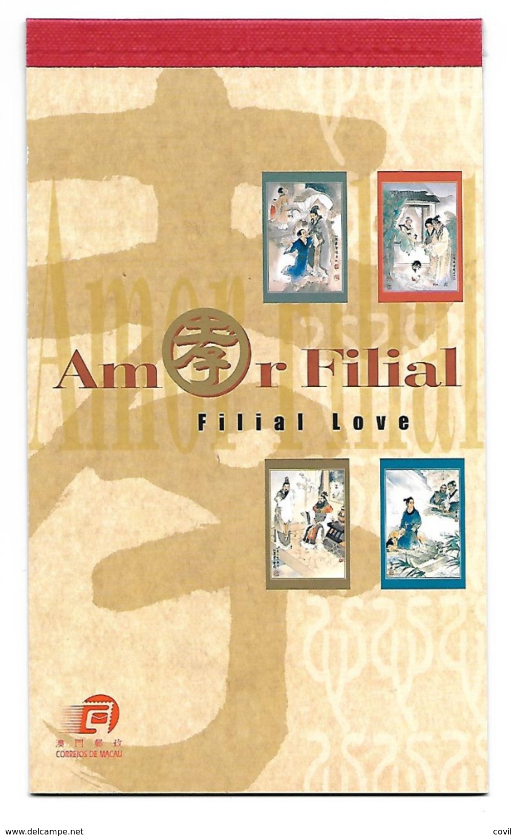 MACAU 2002 MNH Booklet Filial Love M-33 - Unused Stamps