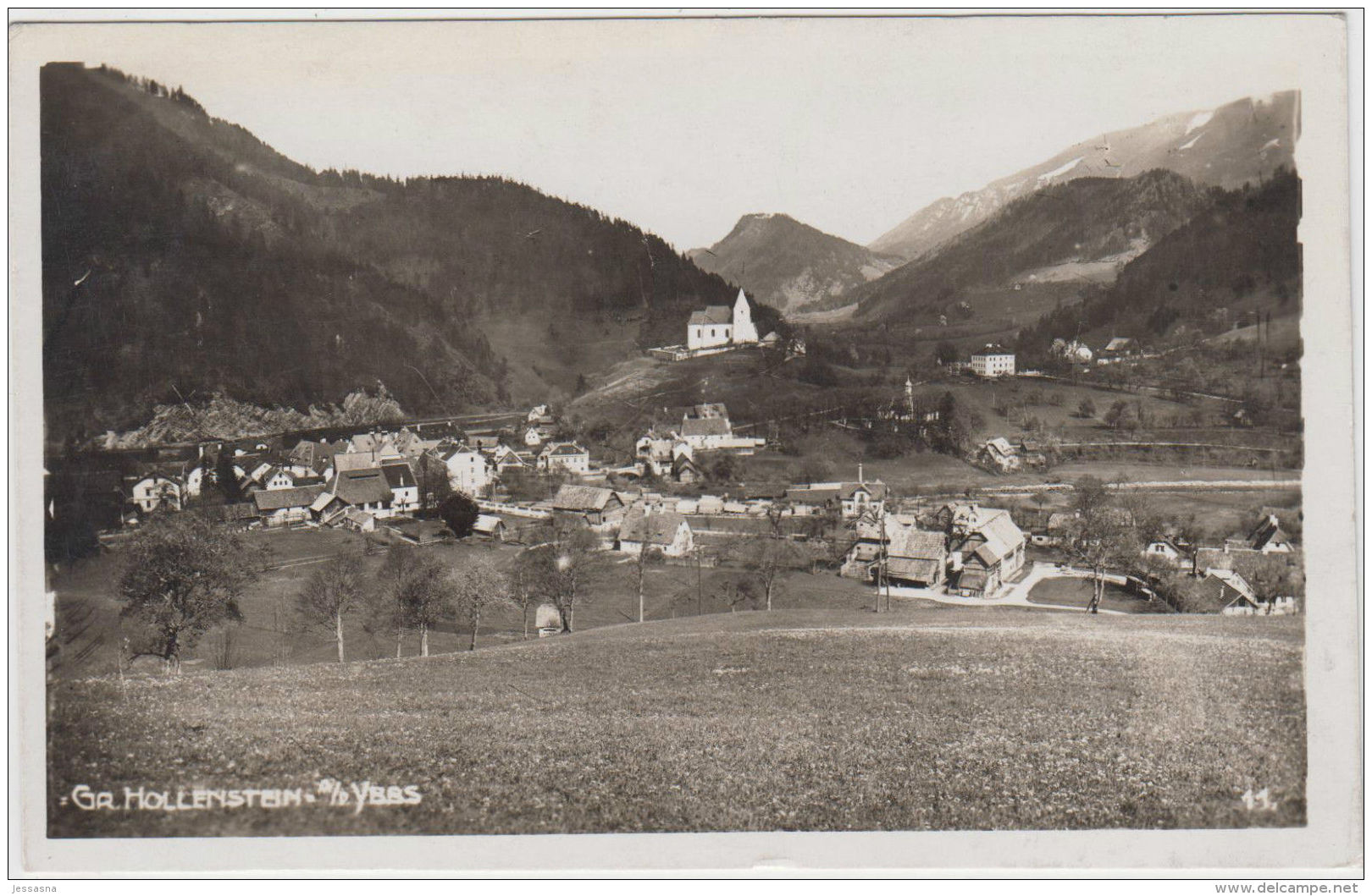 AK -  GROSS-HOLLENSTEIN An Der Ybbs - Panorama 1930 - Amstetten