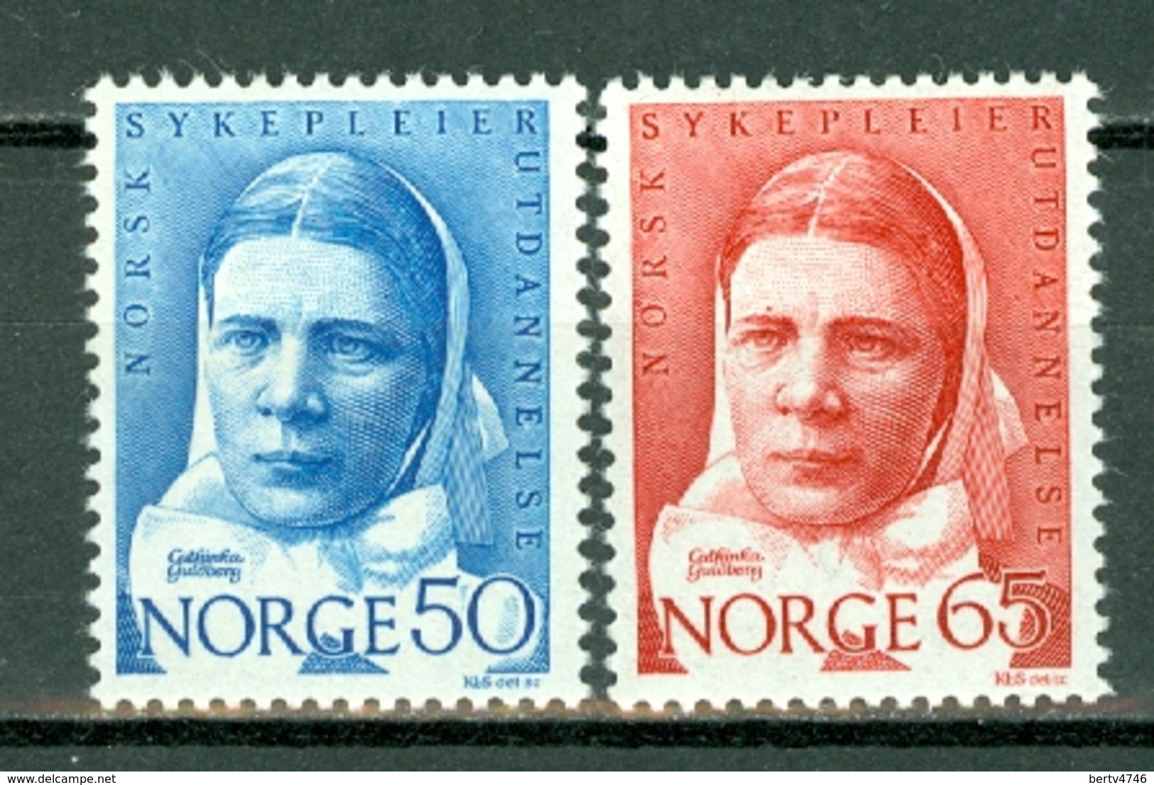 Norge 1968  Yv. 530/531**, Fa 606/607**,  Mi 574/575**  MNH - Neufs