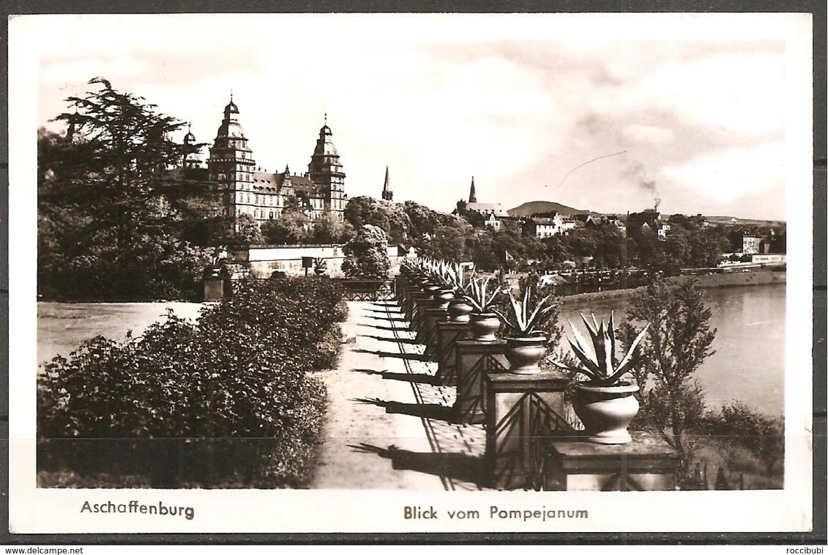 (4361) Aschaffenburg - Blick Vom Pompejanum - Aschaffenburg