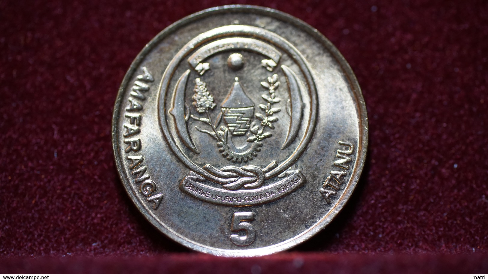 Rwanda 5 Francs 2003. (inv970) - Rwanda
