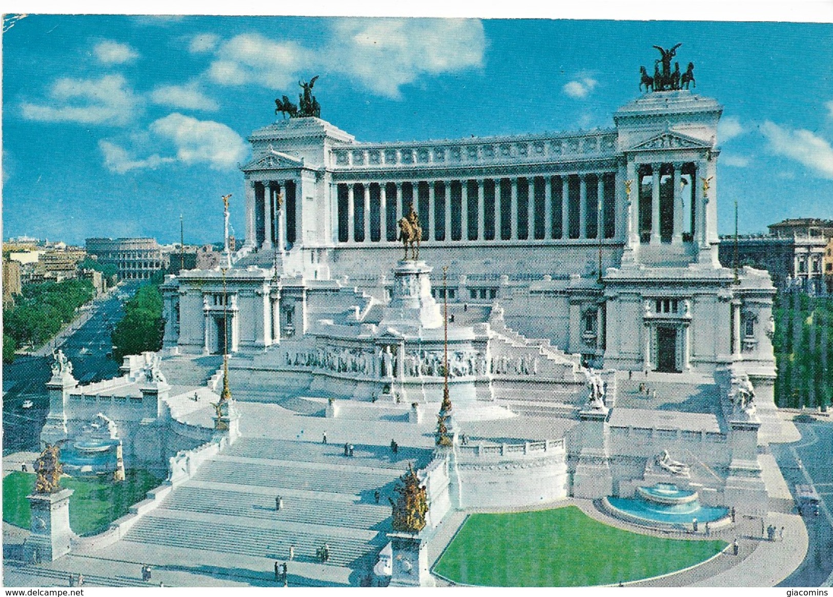 ROMA - ALTARE  DELLA  PATRIA - VIAGGIATA - - Altare Della Patria