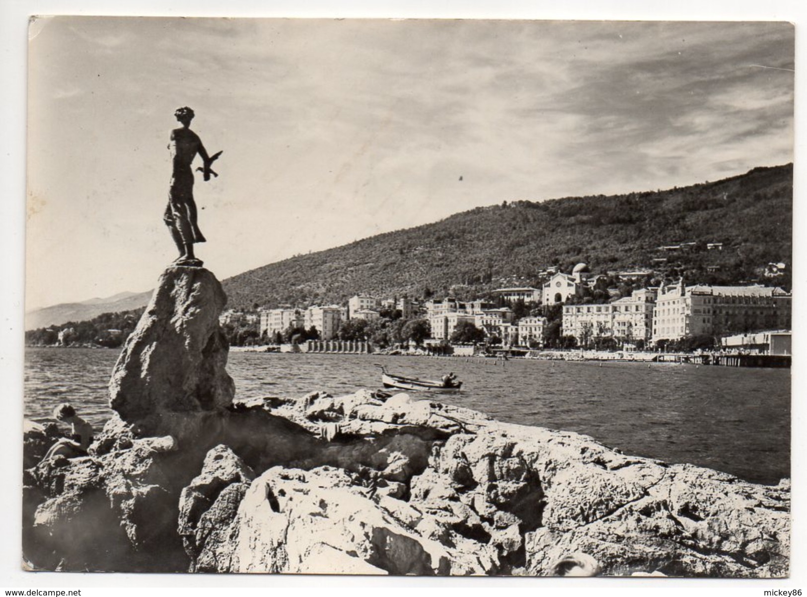 Croatie--OPATIJA--1956--Vue Générale Cpsm 15 X 10 N°200 éd Izdanje---timbre Et Cachet - Croatie