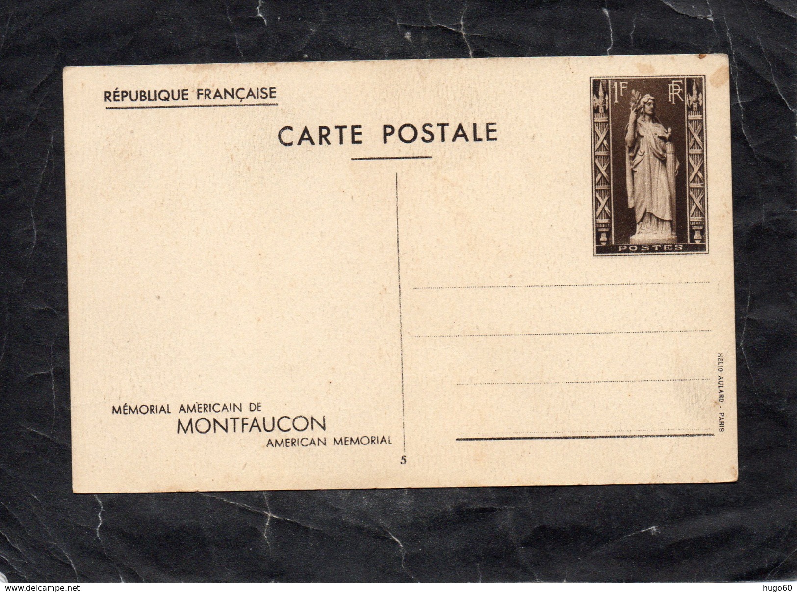 Mémorial Américain De Montfaucon - Cartes Postales Types Et TSC (avant 1995)