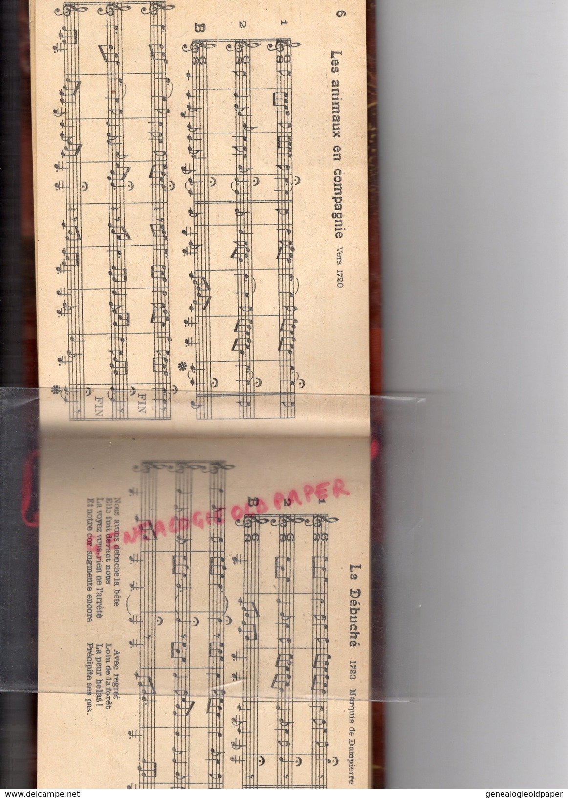 RECUEIL PRATIQUE DU SONNEUR- 50 FANFARES TROMPES DE CHASSE DE LA VILLE DE BOURG-AIN 01- FONDEE EN 1890- A. DEVERT - Caccia/Pesca