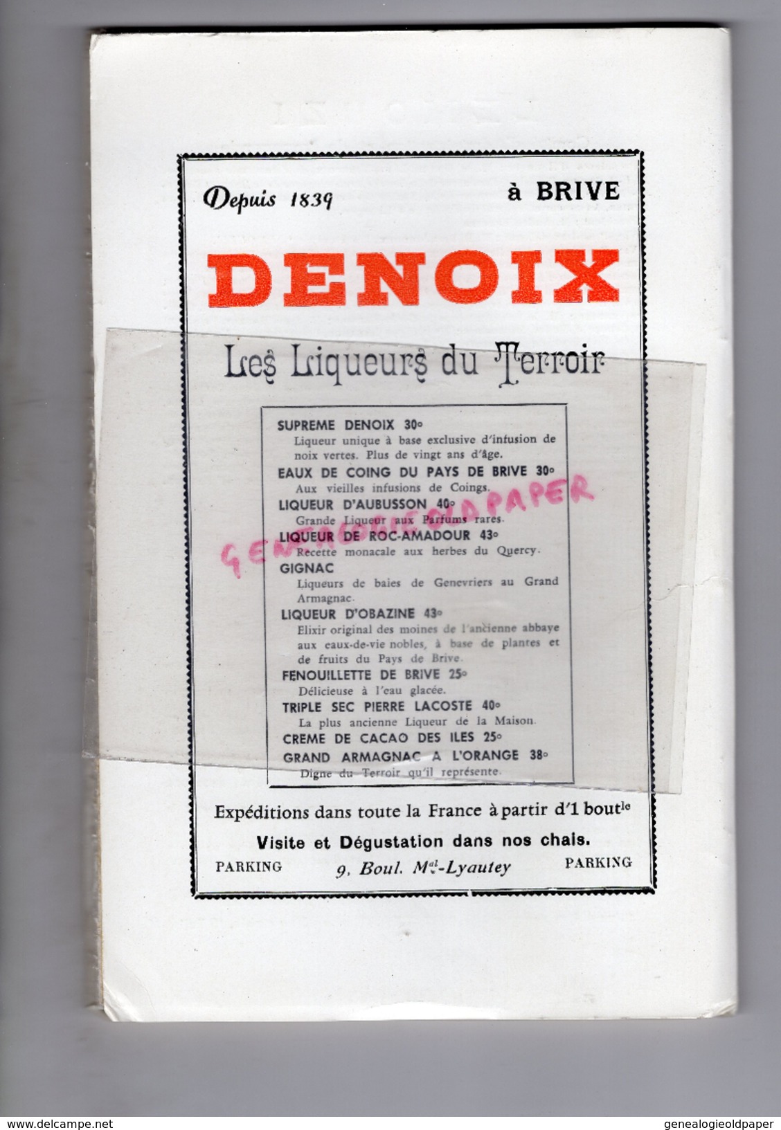 19- LEMOUZI - N° 19- JUILLET 1966- COLLONGES-CHANTEMERLE- LIMOGES- VENTADOUR-EGLETONS-NEUVIC-SEGUR- BRIVE-TULLE-USSEL- - Limousin