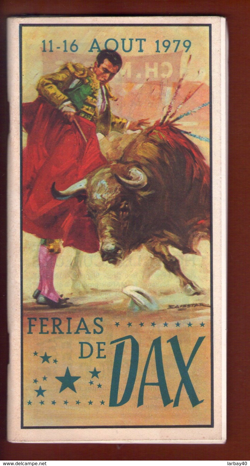 Programme Fete De Dax Ferias 1979 - Programmes