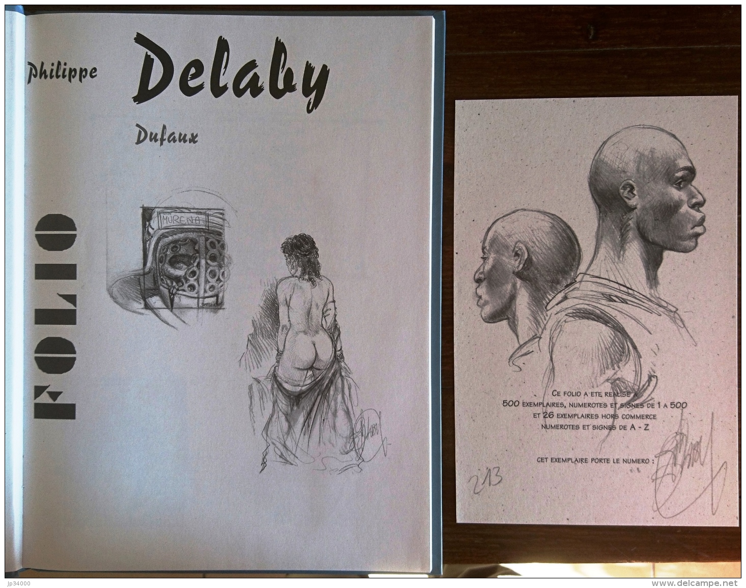 DELABY DUFAUX Album De Luxe: FOLIO  (voir Les Scans) - Portfolios