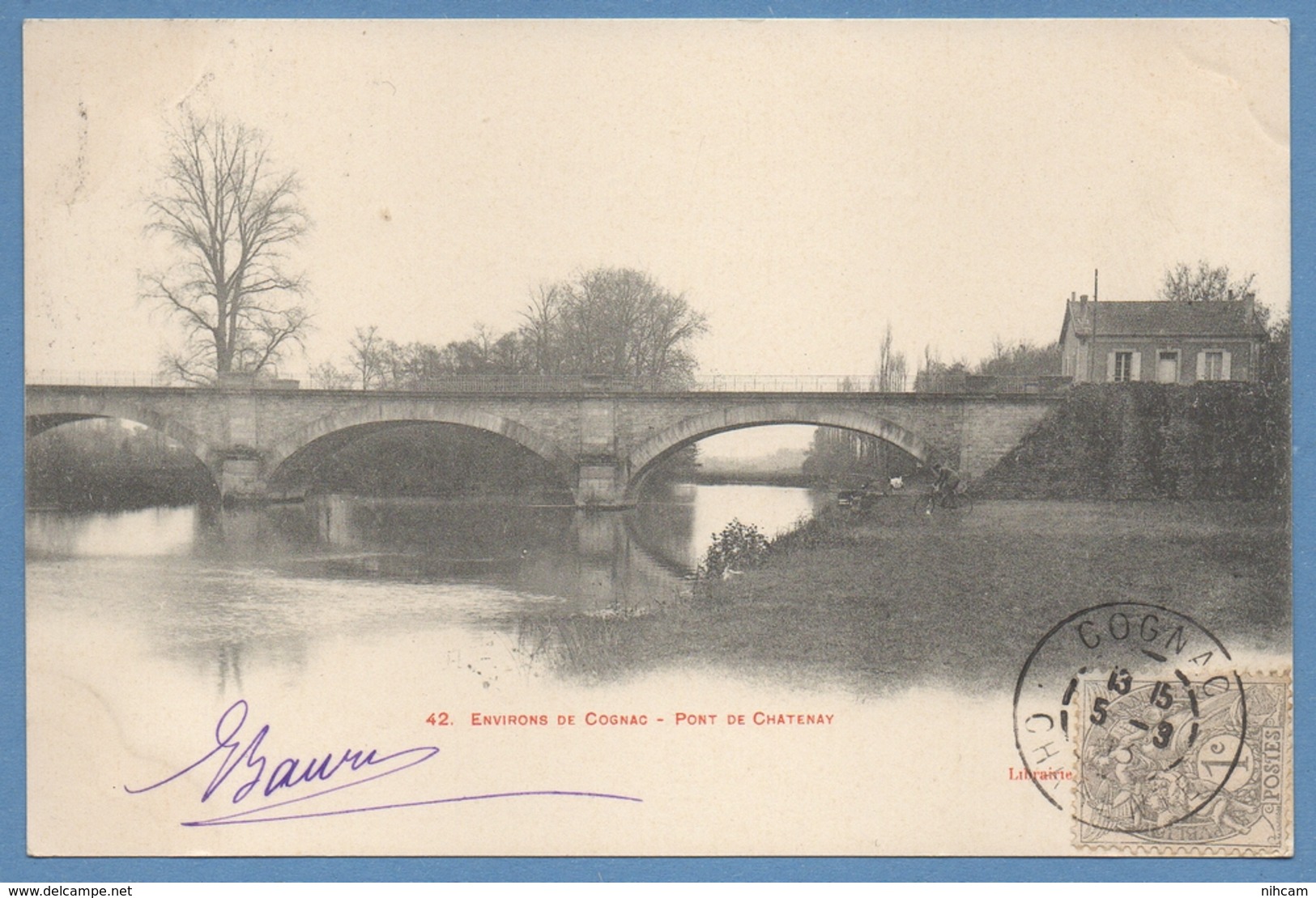 CPA  Pont De Châtenay 1903 TB  ( Non écrite Verso) - Autres & Non Classés