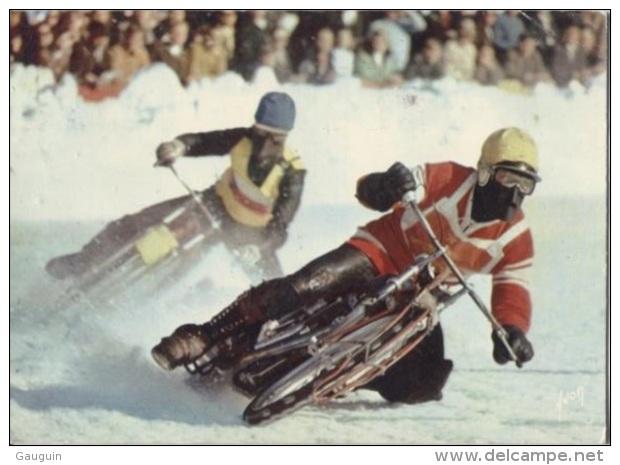 CPM - CHAMPIONNAT DU MONDE SUR GLACE - UN RUSSE EN TÊTE ... - Edition YVON - Motorcycle Sport