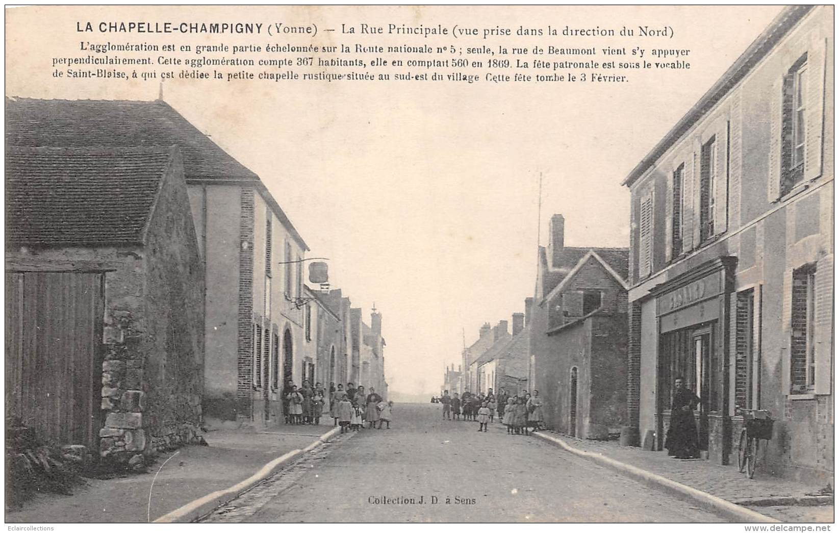 La Chapelle Champigny     89       Rue Principale - Other & Unclassified