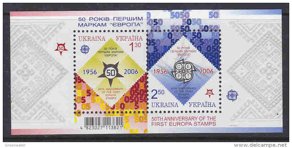 Ukraine 2006 50Y Europa M/s ** Mnh (27788) - 2006