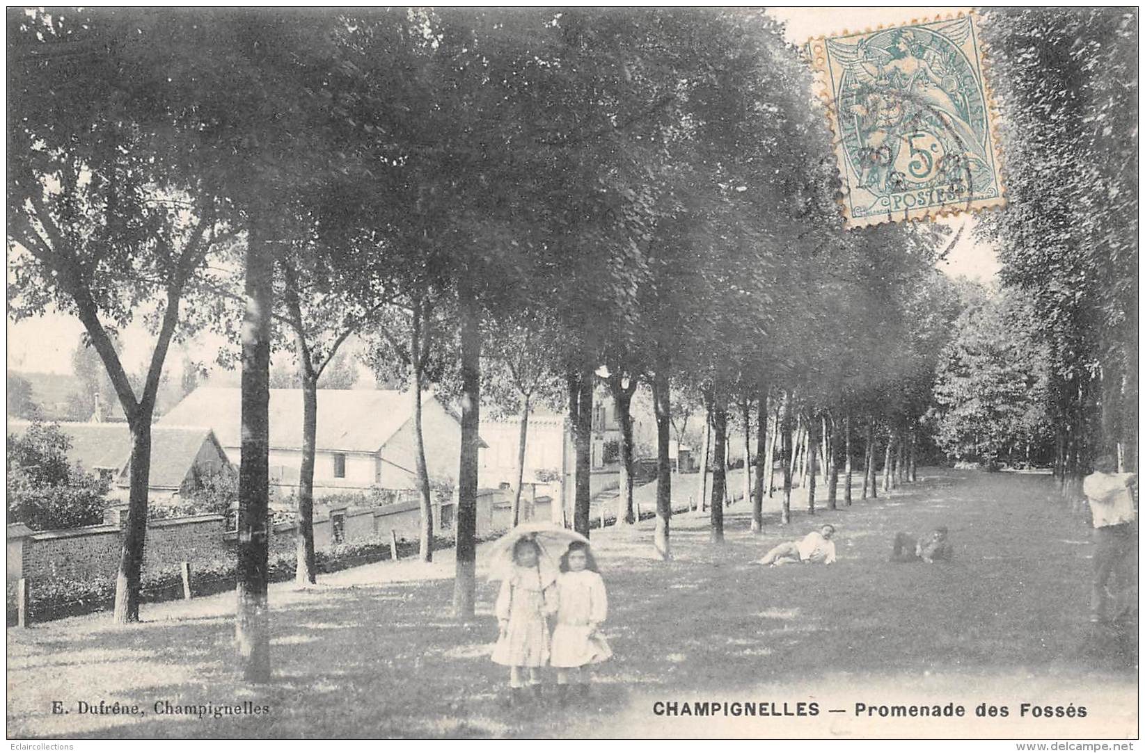 Champignelles      89        Promenade Des Fossés     (voir Scan) - Other & Unclassified