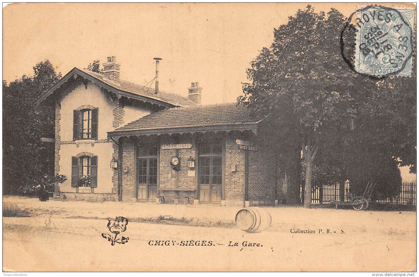 Chigny Sièges       89         La Gare     (voir Scan) - Other & Unclassified