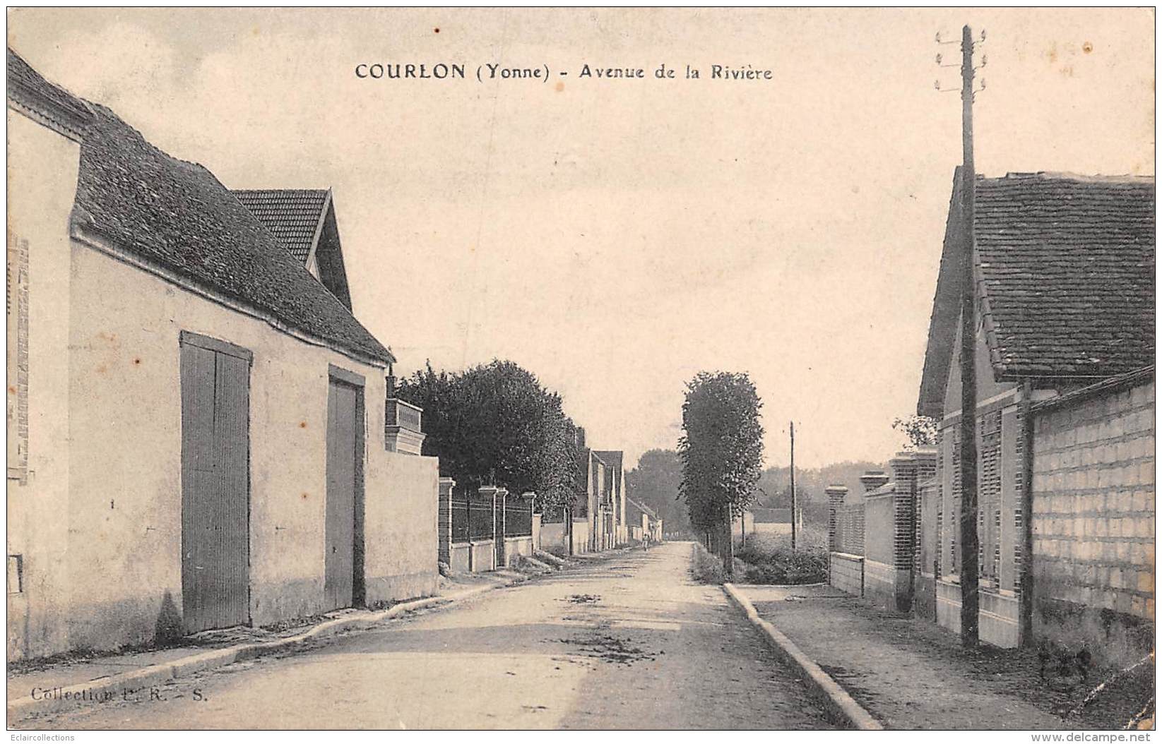 Courlon       89        Avenue De La Rivière        (voir Scan) - Altri & Non Classificati