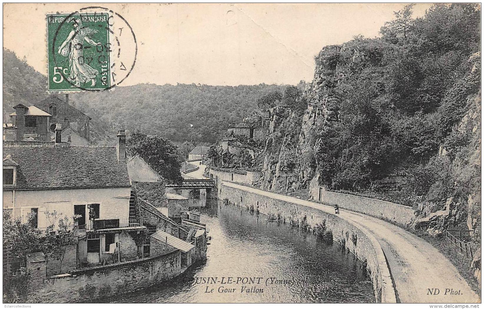 Cousin Le Pont       89        Le Gour Vallon   .        (voir Scan) - Sonstige & Ohne Zuordnung