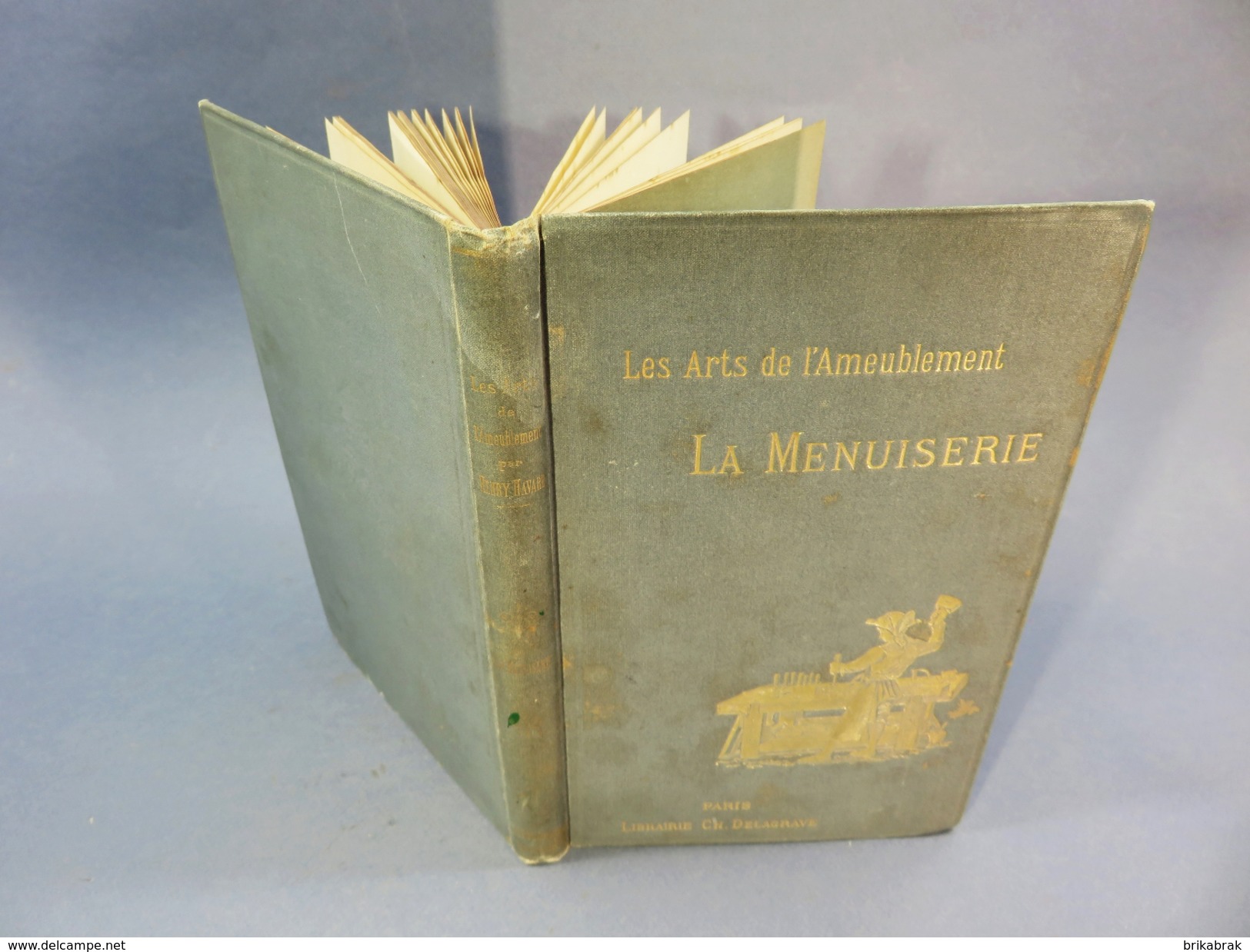 *LIVRE LES ARTS DE L´AMEUBLEMENT LA MENUISERIE - Métier Bois Artisan Delagrave Meuble Mobilier Menuisier