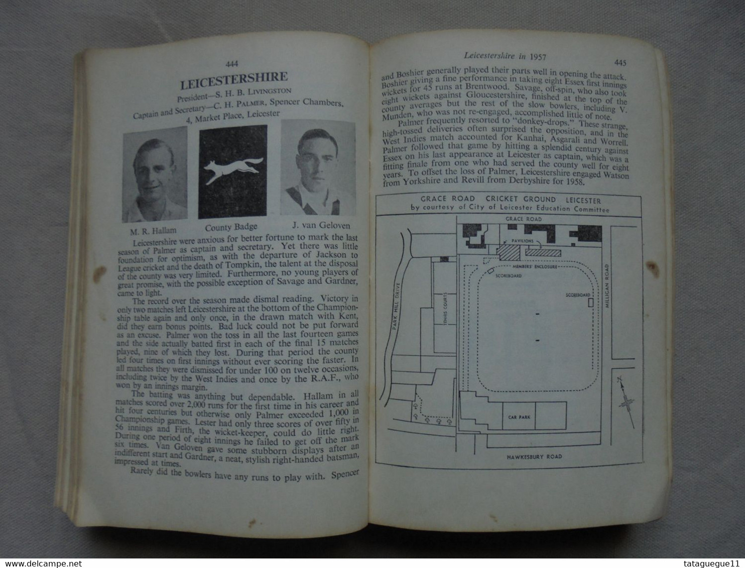 Ancien - WISDEN Cricketers' Almanack 1958