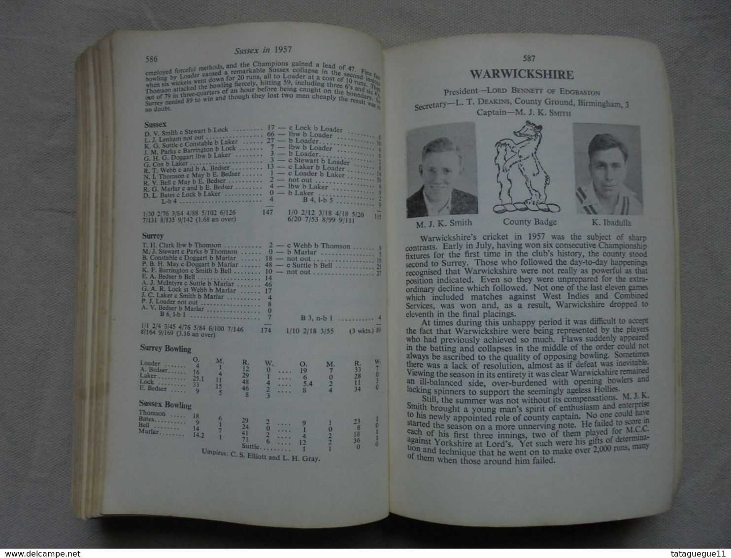 Ancien - WISDEN Cricketers' Almanack 1958