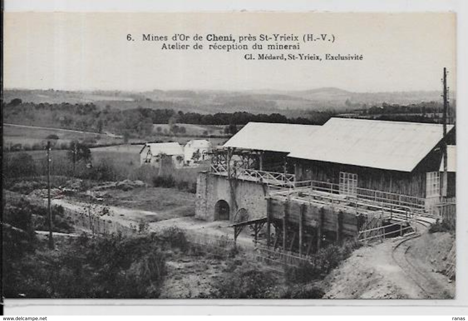 CPA Or Mines D'or Saint Yrieix Métier CHENI Non Circulé - Saint Yrieix La Perche