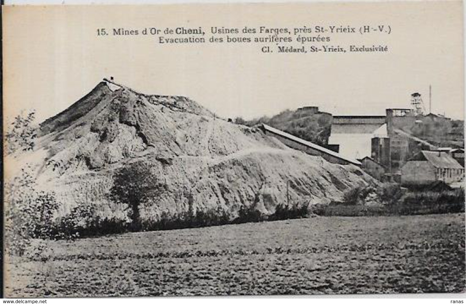 CPA Or Mines D'or Saint Yrieix Métier CHENI Non Circulé - Saint Yrieix La Perche