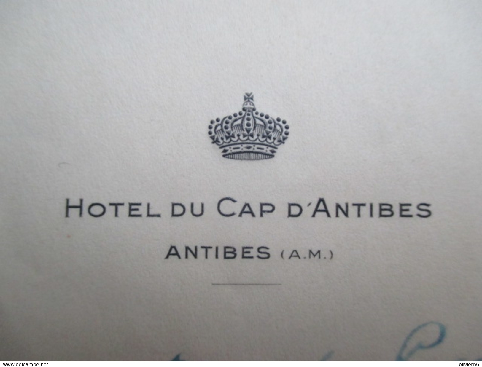 VP FRANCE (V1618) ANTIBES (3 Vues) HOTEL DU CAP D'ANTIBES - Sports & Tourisme